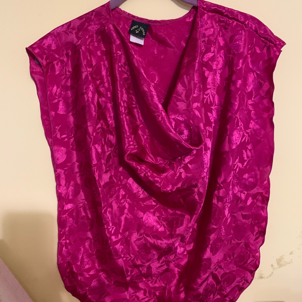 Fuchsia Blouse Insert